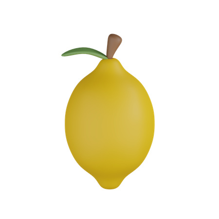 Citron  3D Icon