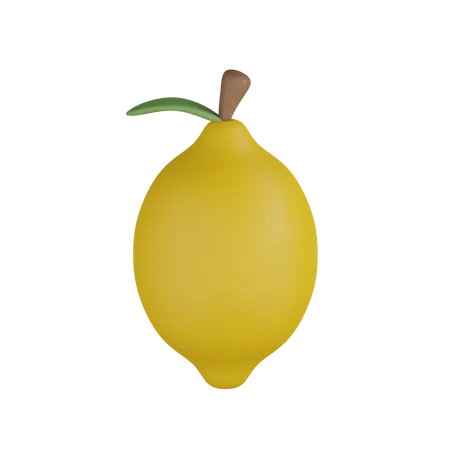 Citron  3D Icon