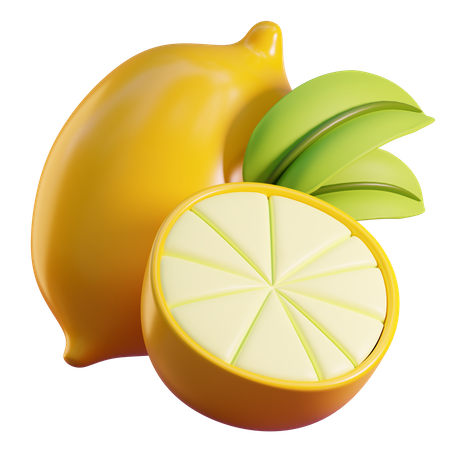 Citron  3D Icon