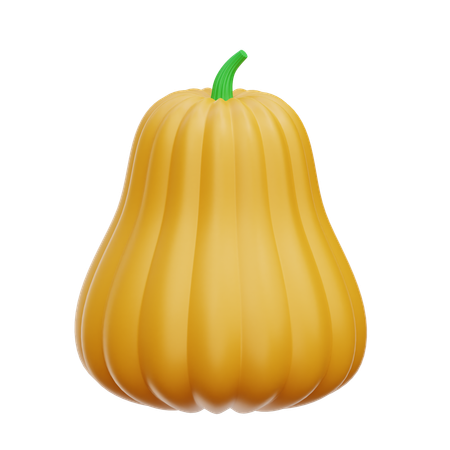 Citrouille  3D Icon