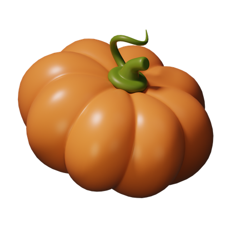 Citrouille  3D Icon