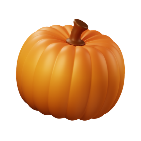 Citrouille  3D Icon