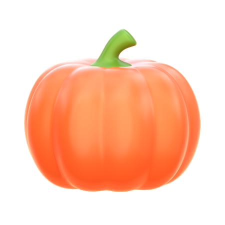 Citrouille  3D Icon