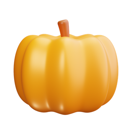 Citrouille  3D Icon