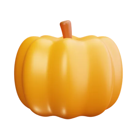 Citrouille  3D Icon