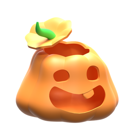 Citrouille  3D Icon