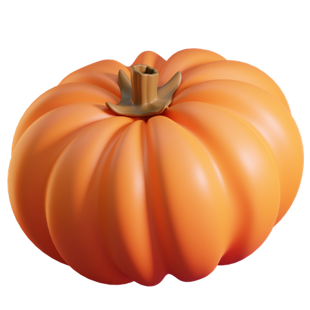 Citrouille  3D Icon