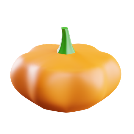 Citrouille  3D Icon