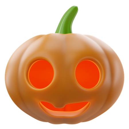 Citrouille  3D Icon