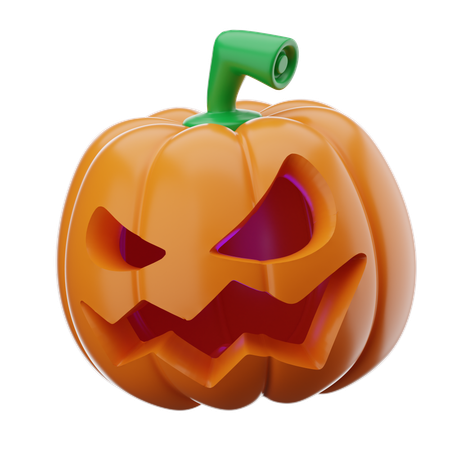 Citrouille d'Halloween  3D Icon