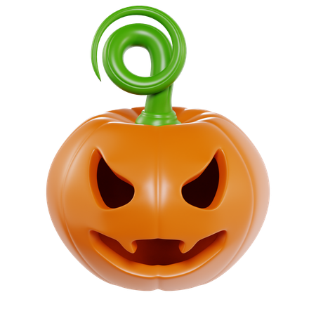 Citrouille d'Halloween  3D Icon