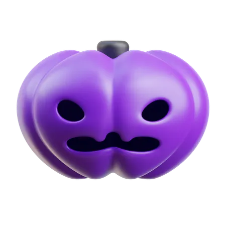 Citrouille d'Halloween  3D Icon