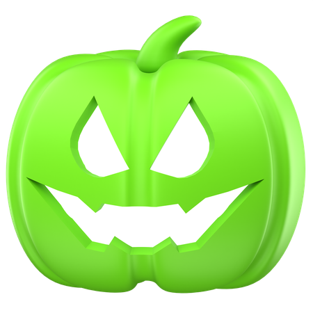 Citrouille d'Halloween  3D Icon