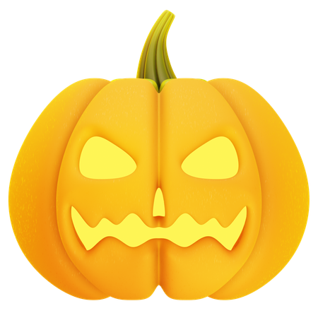 Citrouille d'Halloween  3D Icon