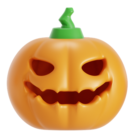 Citrouille d'Halloween  3D Icon