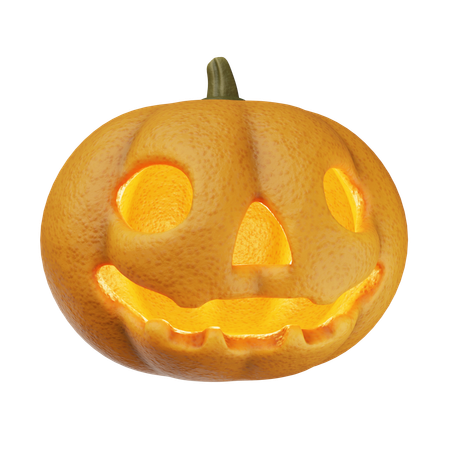 Citrouille décorative  3D Icon