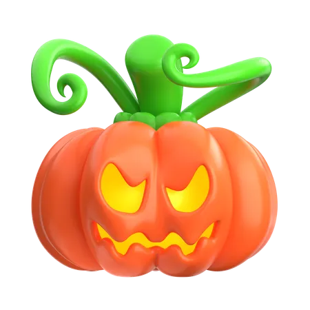 Citrouille citrouille d'Halloween  3D Icon