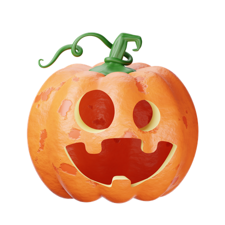 Citrouille d'Halloween  3D Icon