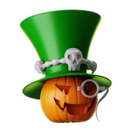 Citrouille d'Halloween  3D Icon