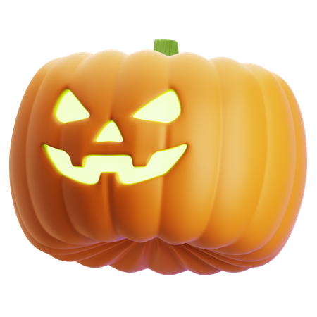 Citrouille d'Halloween  3D Icon