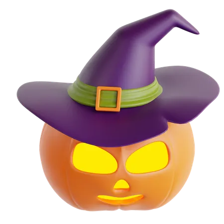 Citrouille d'Halloween  3D Icon