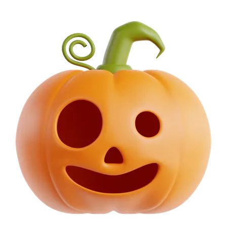 Citrouille d'Halloween  3D Icon