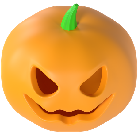 Citrouille d'Halloween  3D Icon