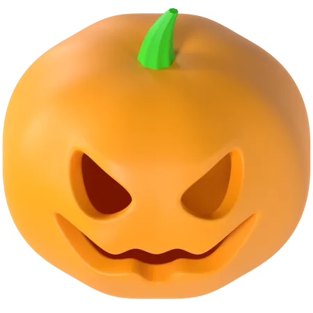 Citrouille d'Halloween  3D Icon