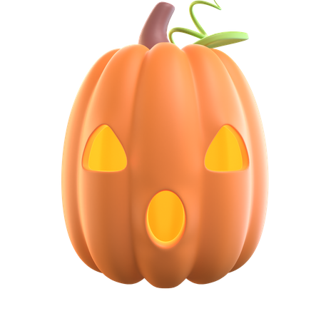 Citrouille d'Halloween  3D Icon