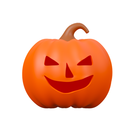 Citrouille d'Halloween  3D Icon