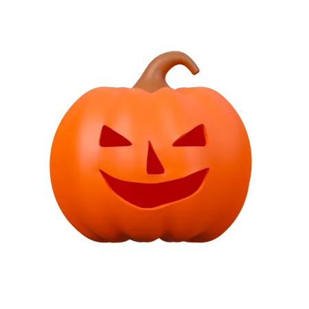 Citrouille d'Halloween  3D Icon