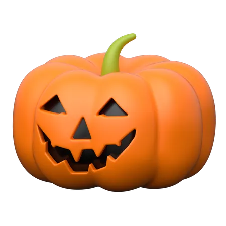 Citrouille d'Halloween  3D Icon