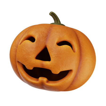 Citrouille sculptée  3D Icon