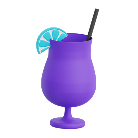 Citrus Cocktail  3D Icon