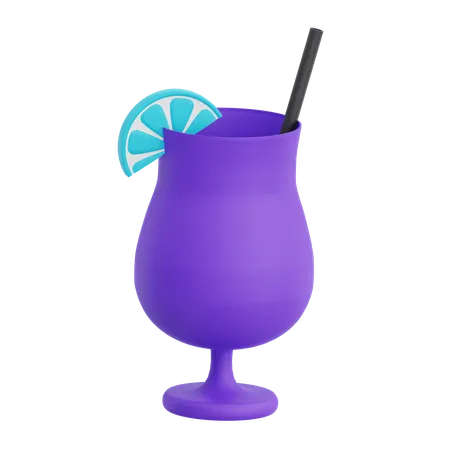 Citrus Cocktail  3D Icon