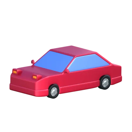 City Car 3 D Transportation Icon 3D Icon