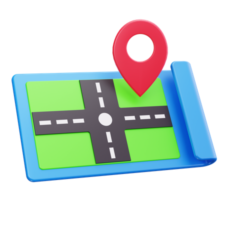 City Map  3D Icon