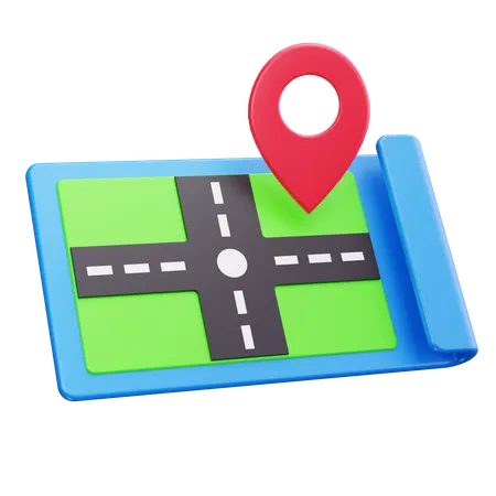City Map  3D Icon