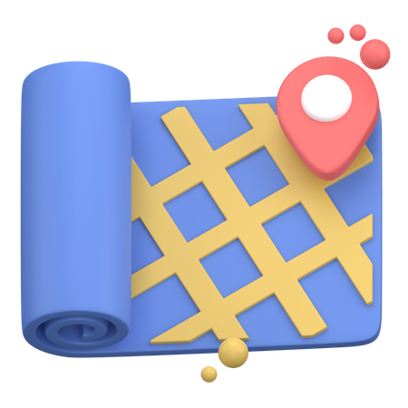 City map  3D Icon