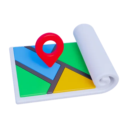 3 D Pin Navigation Icon 3D Icon