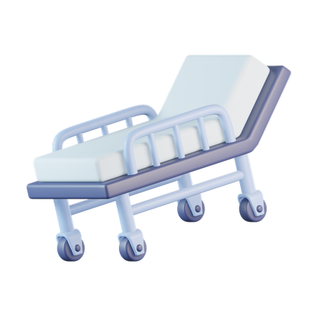 Civière d'hôpital  3D Icon