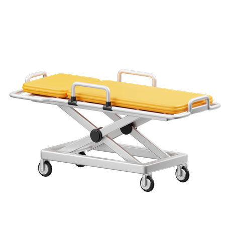 Civière médicale  3D Icon