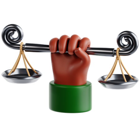 Civil Rights  3D Icon