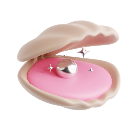 Clam  3D Icon