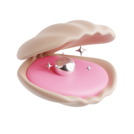 Clam  3D Icon