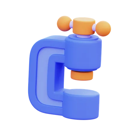 Clamp  3D Icon