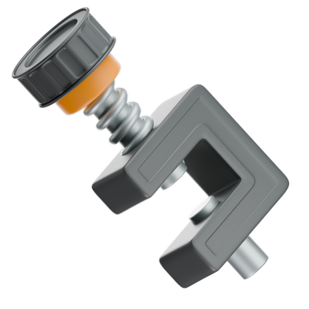 Clamp Machine  3D Icon