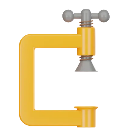 Clamp Tool 3 D Icon 3D Icon