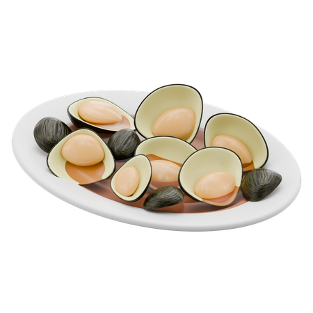 Clams Sauce  3D Icon