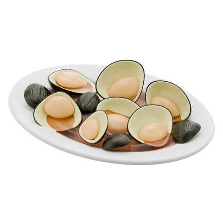 Clams Sauce  3D Icon